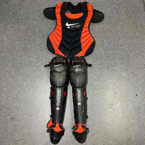 orange nike catchers gear