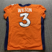 Crucial Catch - Broncos Russell Wilson Game Worn Jersey (10/06/22) Size ...