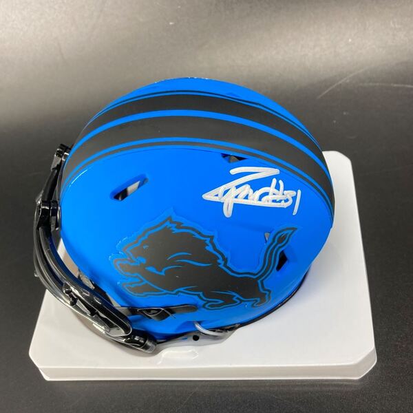 Lions - Kerby Jospeh Signed Rave Mini Helmet