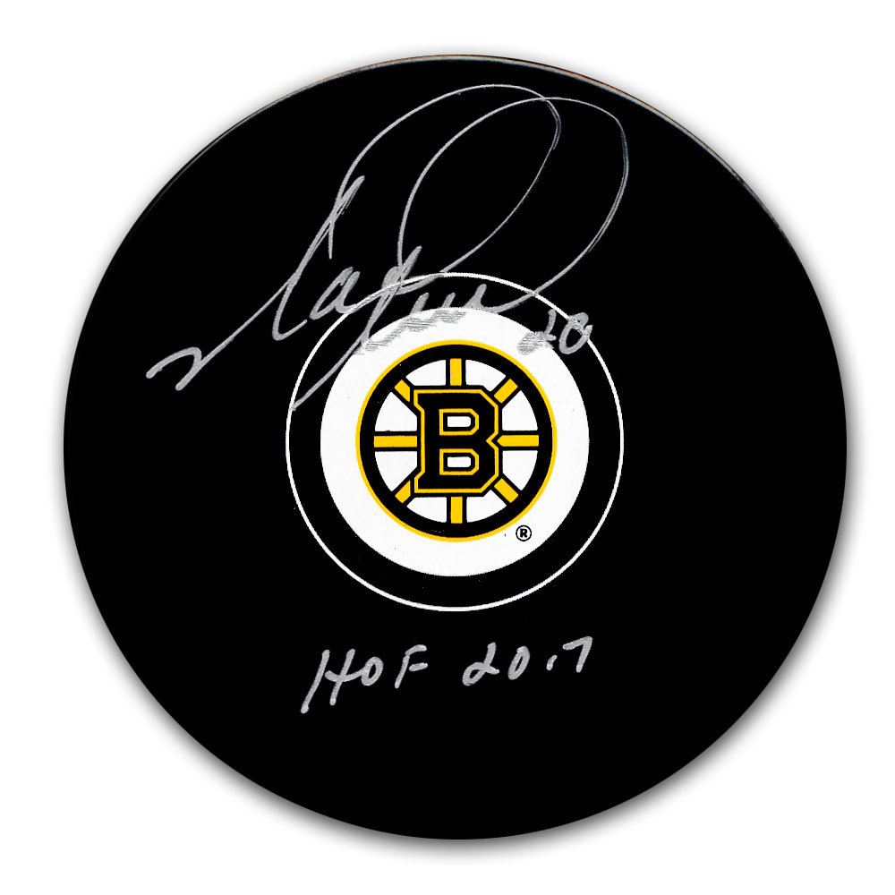 Mark Recchi Boston Bruins HOF Autographed Puck