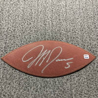 NFL - Browns Jeff Garcia Signed Authentic Panel