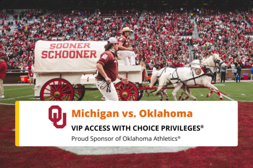 Photo of Michigan vs. Oklahoma|September 6, 2025 (2 passes+ hotel stay