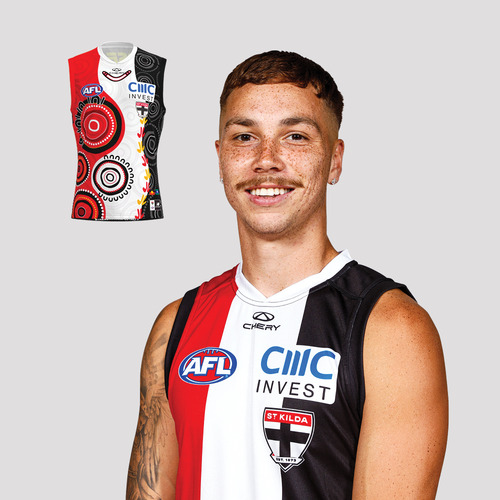 Photo of Lance Collard #4 - 2026 Home Player First Nations Guernsey - Player Issue