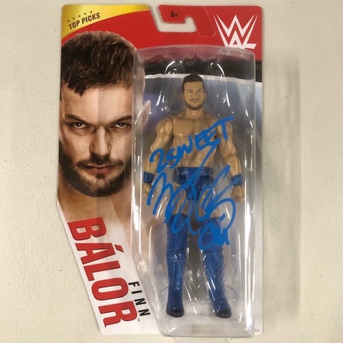 Finn Balor SIGNED WWE Top Picks Action Figure.