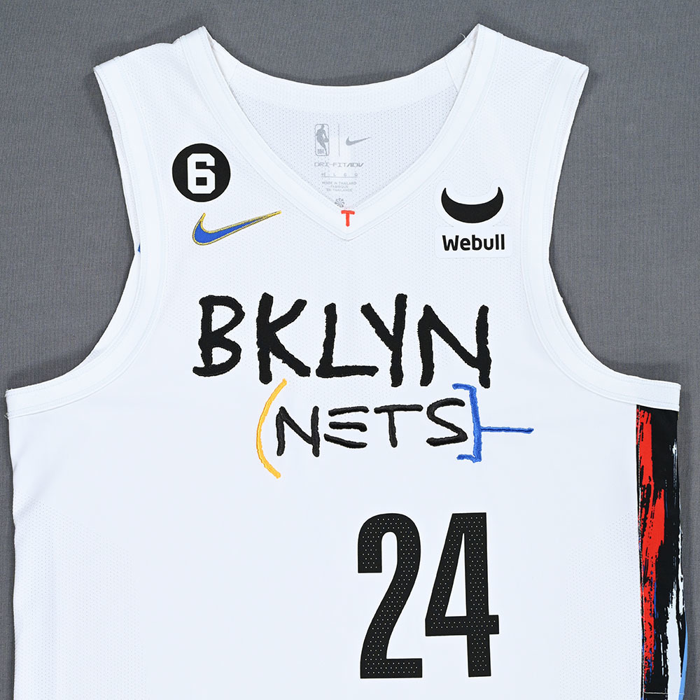 Cam Thomas Brooklyn Nets GameWorn City Edition Jersey 202223