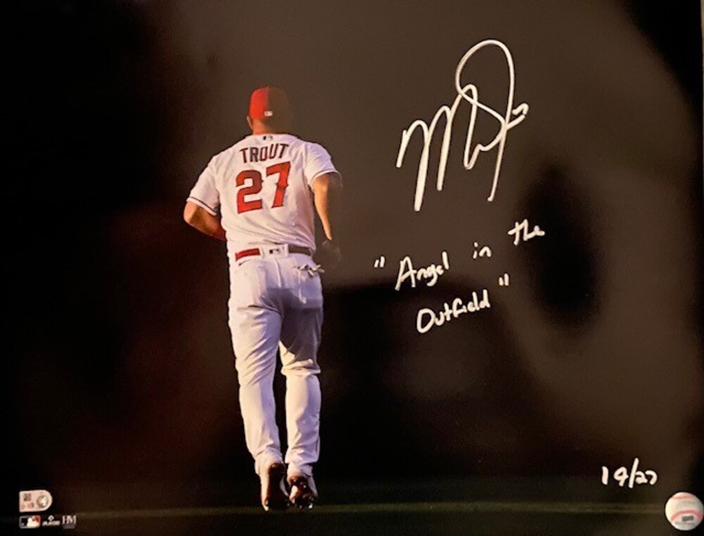 Mike Trout Autographed 