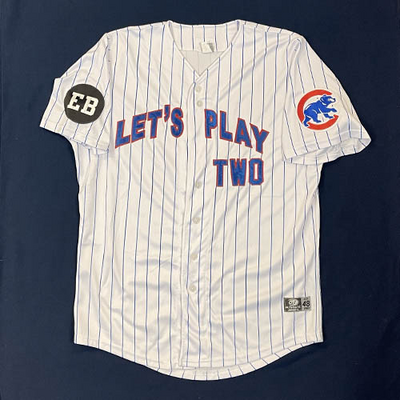 MYRTLE BEACH PELICANS LET'S PLAY TWO JERSEY #33 SIZE 48