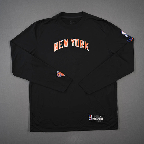 Image of Grimes, Quentin - Game-Issued City Edition Long-Sleeved Shooting Shirt - 2022-23 NBA Season