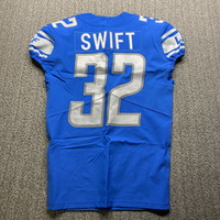 Crucial Catch - Lions D'Andre Swift Game Issued Jersey 2022 Season Size 40