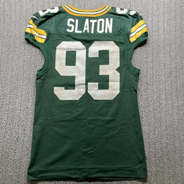 Sao Paulo Game - Packers TJ Slaton Game Worn Jersey 9.6.24 Size 46 with ...