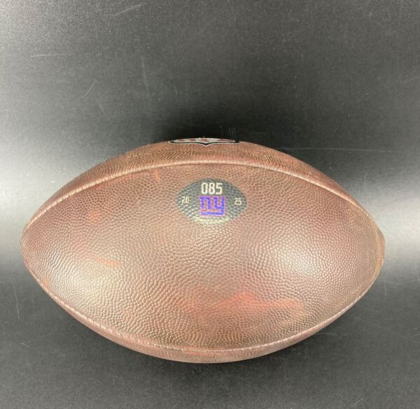 NFL - Giants Game Used Football (9/28/2025 Jaxon Dart's First NFL Start)...