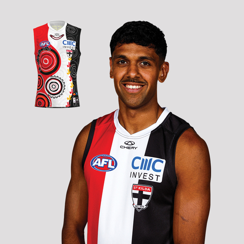 Photo of Nasiah Wanganeen Milera #7 - 2026 Home Player First Nations Guernsey * Signed 