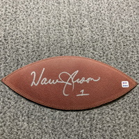 NFL - Seahawks Warren Moon Signed Authentic Panel