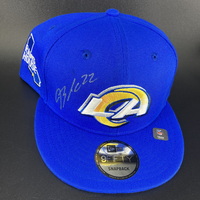 NFL - Rams Blake Corum Signed 2024 NFL Draft Hat