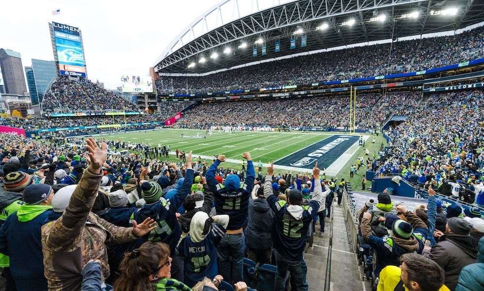 Watch The Iconic Flag Raising Ceremony At The Seattle Seahawks Game With Club Seats, Toyota Fan Deck Access, & More
