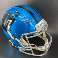 NFL - Panthers Jonathon Brooks Signed Authentic Flash Speed Helmet