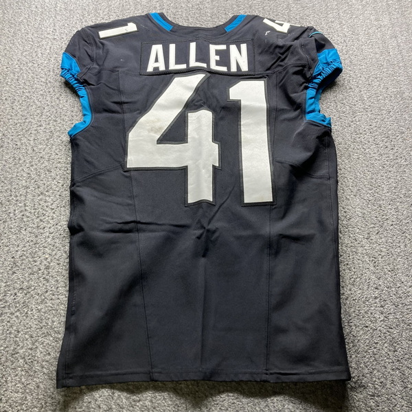 London Games - Jaguars Josh Allen Game Worn Jersey (10/01/23) Size 42