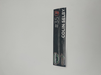 Photo of 2024 Locker Tag Colin Selby #35