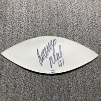 NFL - Chargers Lorenzo Neal Signed Authentic Panel