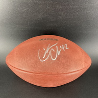 Crucial Catch - Dolphins Cortland Finnegan Signed Game Worn Gloves