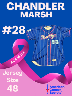 #28 Chandler Marsh Game Used ACS Jersey (Size 48)