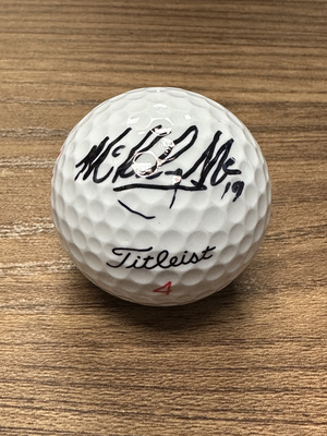 Autographed McKinley Moore Titleist Golf Ball 