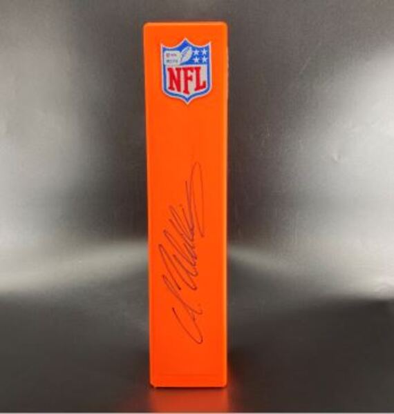 NFL - Commanders Antonio Williams Signed NFL Shield Pylon