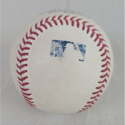 2022 GameUsed Baseball. Pitcher Ryan Pressly, Batter Luis Torrens