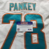 NFL - Dolphins Adam Pankey Game Cut Jersey Size 46