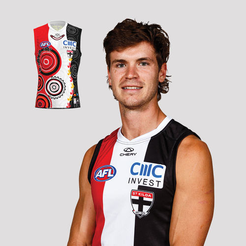 Photo of Paddy Dow #15 - 2026 Home Player First Nations Guernsey * Signed