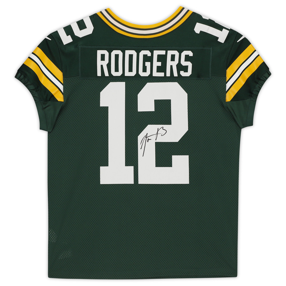 Aaron Rodgers Green Bay Packers Autographed Nike #12 Elite Replica Jersey -  Size 44 - Fanatics Auctions - Bid On Authentic Sports Memorabilia,  Autographed & Game-Used Collectibles with Fast Shipping