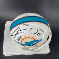 Dolphins - Jarvis Landry Signed Mini Helmet