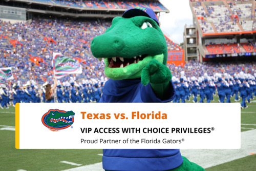 Photo of Texas vs. Florida | October 4, 2025 (2 VIP passes)