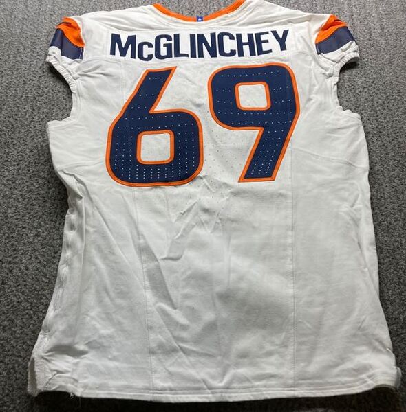 London Games - Broncos Mike McGlinchey Game Worn Jersey (10/12/2025) Siz...