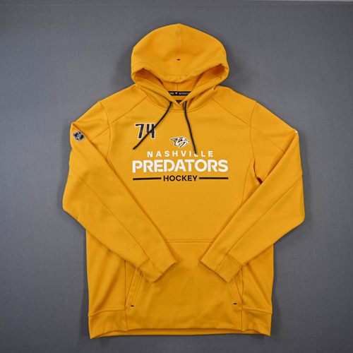 Image of Saros, Juuse - Hoodie Issued by the Nashville Predators - 2025-26 NHL Season