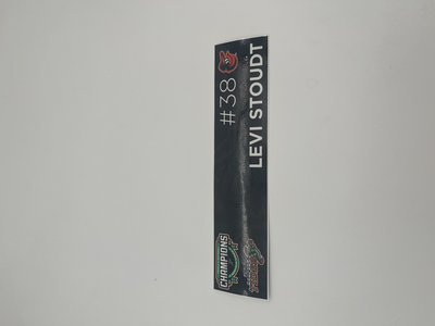 Photo of 2024 Locker Tag Levi Stoudt #38