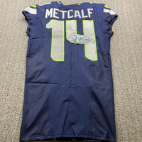 NFL - Seahawks DK Metcalf Signed Authentic Jersey Size 40