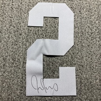 NFL - Raiders Justin Fargas Signed Jersey Number