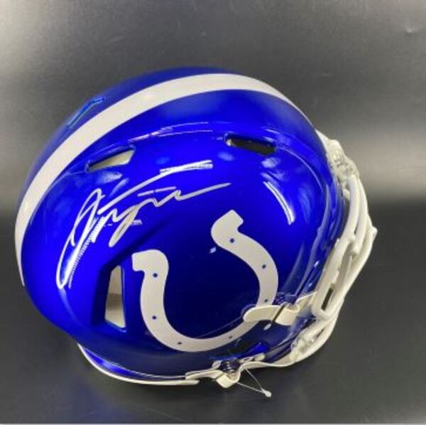 NFL - Colts Jonathan Taylor Signed Authentic Flash Speed Helmet