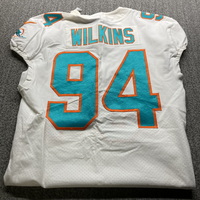 London Games - Dolphins Christian Wilkins Game Worn Jersey (10/17/21) Si...