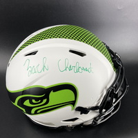 Seahawks - Zach Charbonnet Signed Lunar Eclipse Speed Helmet
