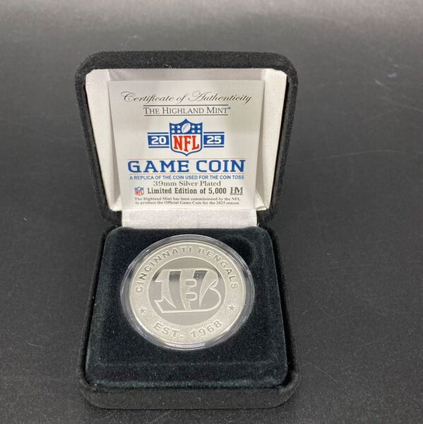 Blank - Bengals 2025 Commemorative Game Coin