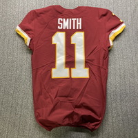 STS - WFT Alex Smith Game Worn Jersey (11/8/2020) Size 42 W/ Bobby Mitch...