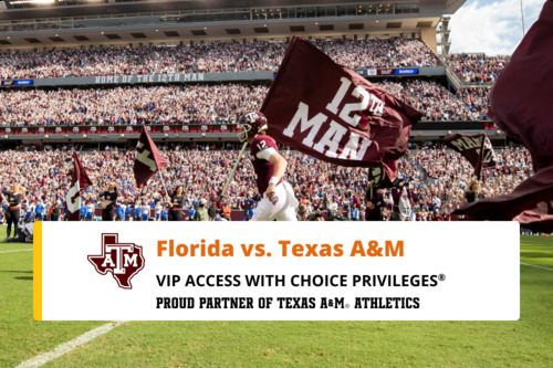 Photo of Florida vs. Texas A&M | October 11, 2025 (2 VIP passes)