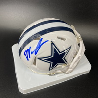 NFL - Cowboys Deuce Vaughn signed alt mini helmet