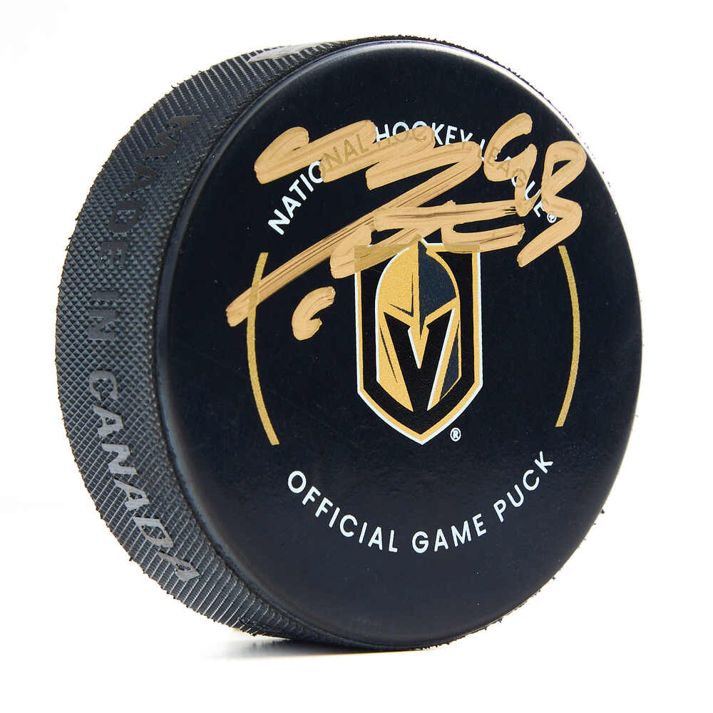 Mitch Marner Signed Vegas Golden Knights Official Game Puck