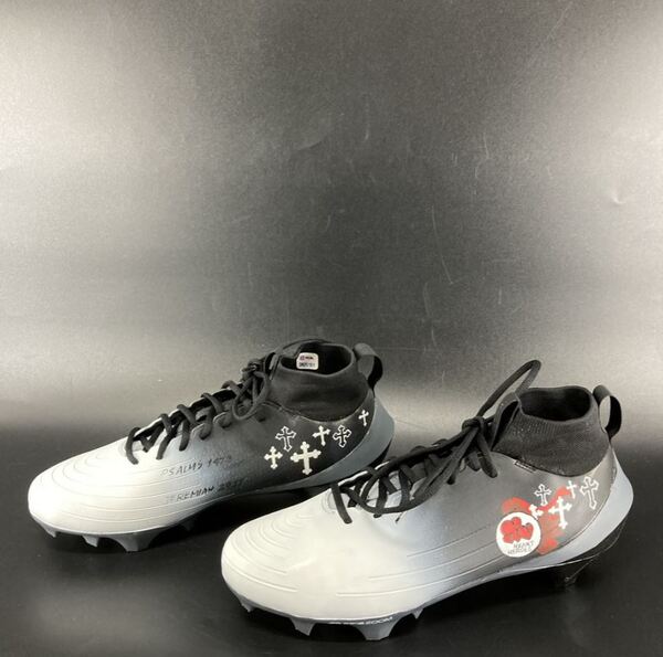 MCMC - Saints Dalys Beanum Game Worn Custom Cleats 2025 Season Size 11.5...