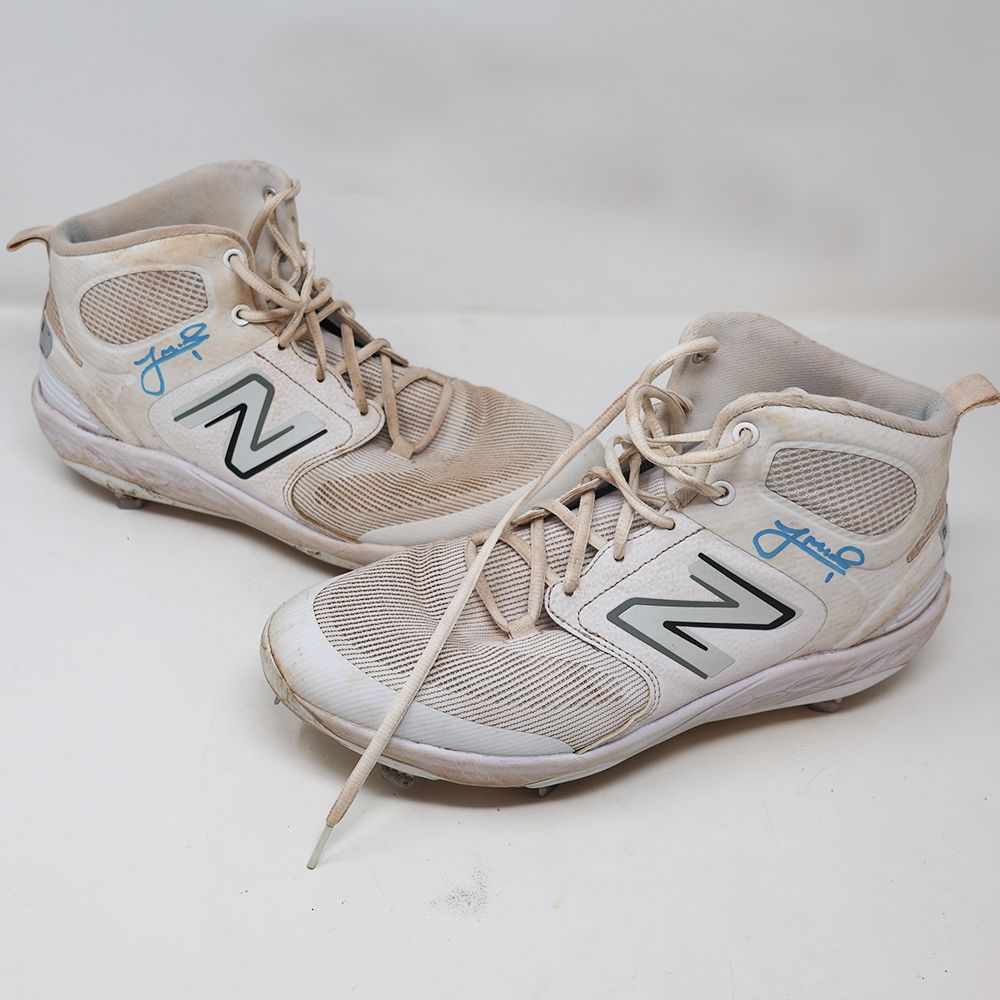 Jeff McNeil - Autographed Game-Used Cleats - Hits 9th Home Run of