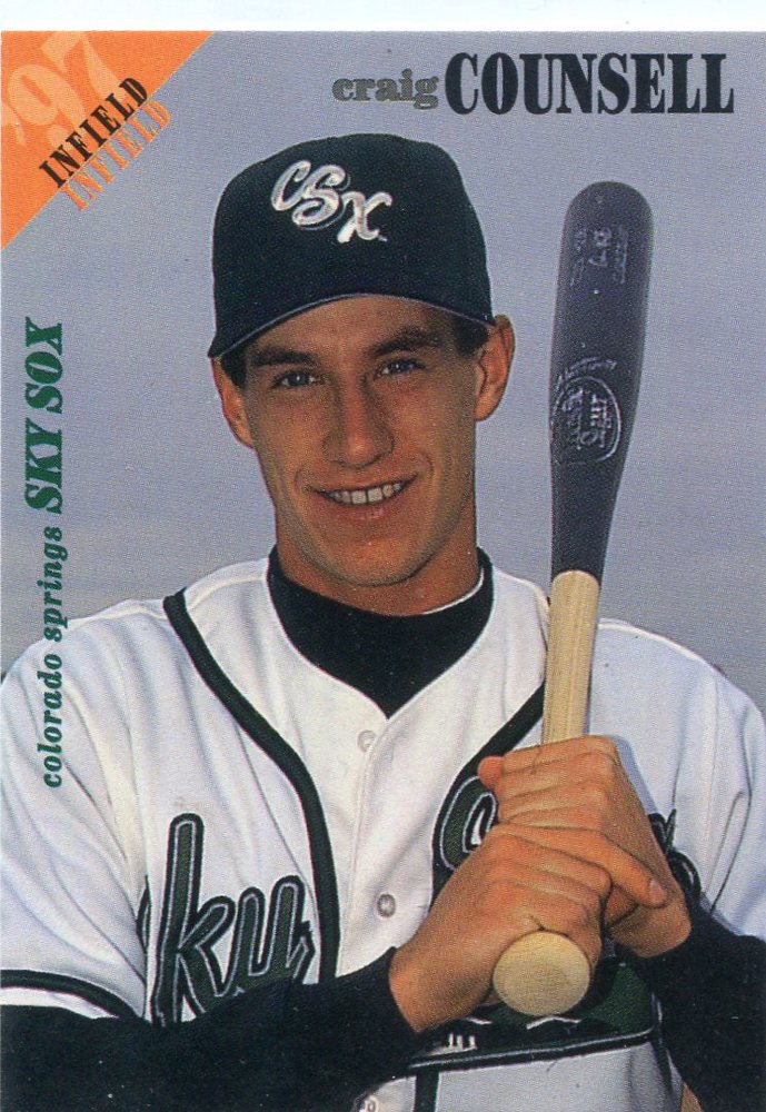 1997 Colorado Springs SkySox Team Issue #3 Craig Counsell