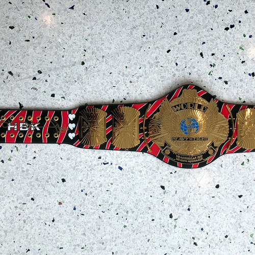 Shawn Michaels AUTOGRAPHED Signature Series Championship Replica Title